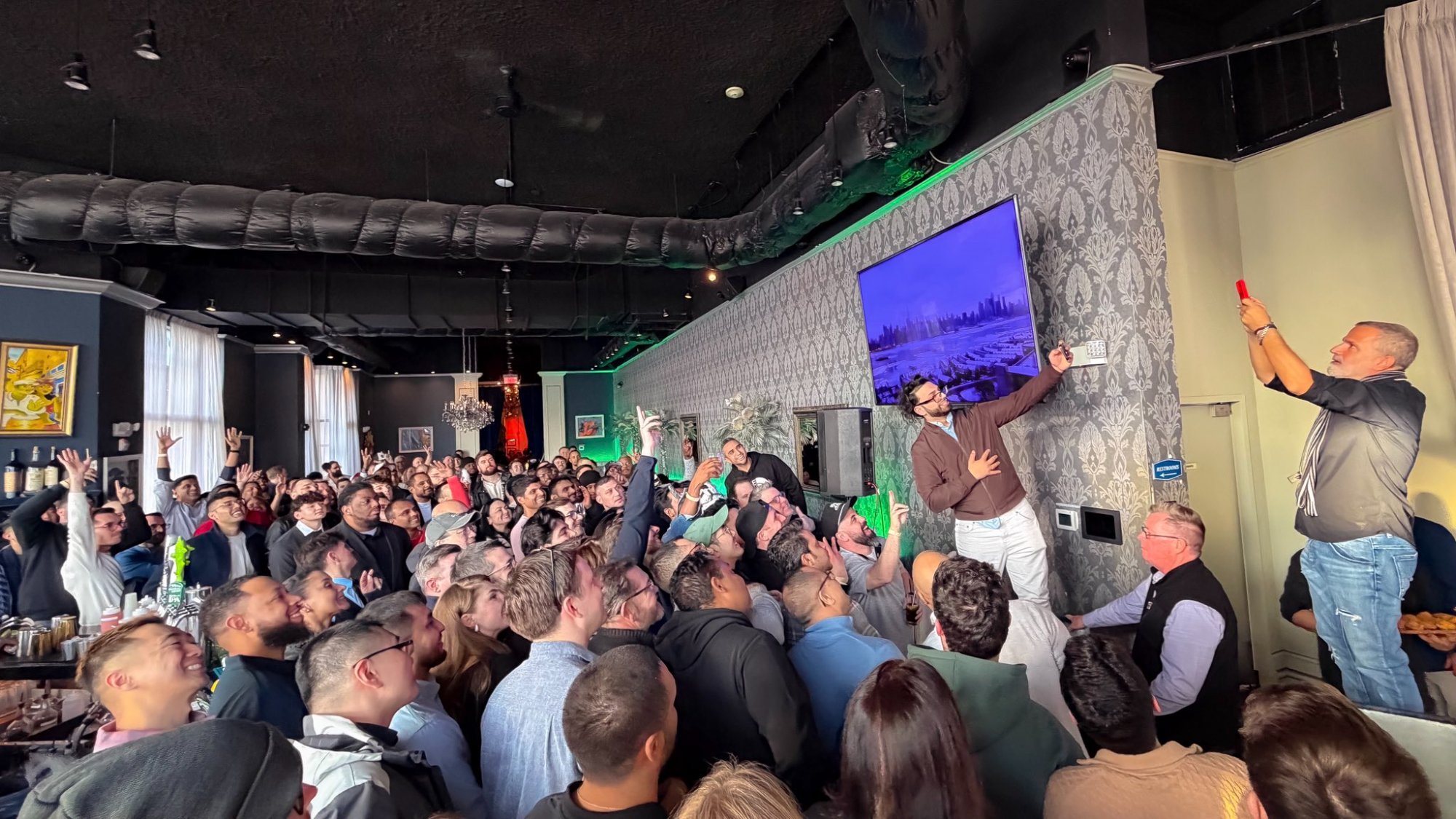 Amit's investor meetup crowd